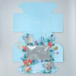 Цена за 3 шт. Коробка для капкейков двусторонняя «Мечты сбудутся в Новый год», 25×17×10 см