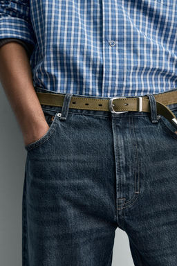 LIMITED EDITION SUEDE LEATHER BELT - Zara фото 2