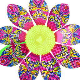 Ветерок "Красочный цветок"