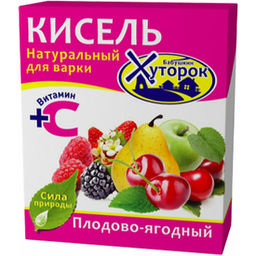 2шт.Кисель Баб. Хут. Плодово-Ягодный 180г