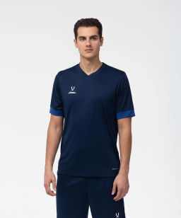 Футболка игровая JOGEL DIVISION PerFormDRY Union Jersey, темно-синий/синий/белый