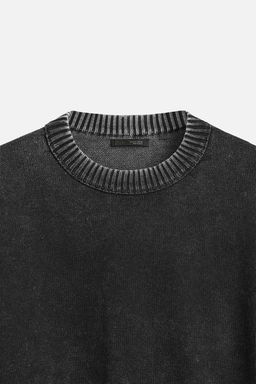 WASHED REVERSE EFFECT SWEATER - Zara фото 4