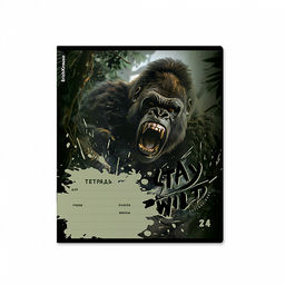 Цена за 10 шт. Тетрадь школьная ученическая ErichKrause Stay Wild, 24 листа, линейка (в плёнке по 10 шт.)_MIX-PACK  фото 6