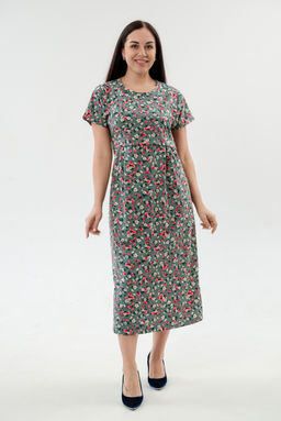 Платье женское из кулирки Миранда цветик - Амадэль фото 8