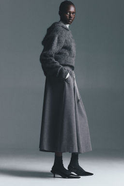 Falda midi con cord?n de ajuste - H&m фото 3