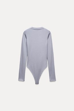 COTTON MODAL BODYSUIT - Zara фото 30