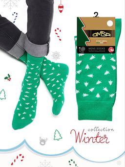 OMSA STYLE 507 (Ёлочки) NEW YEAR - verde