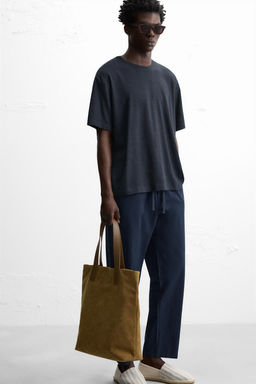 LINEN - COTTON T-SHIRT - Zara фото 22