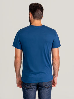 Футболка мужская короткий рукав GREG G146-RD-3032 (синий морской)  фото 5