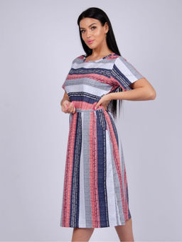 Платье "Линда" красное, трикотаж