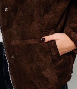 Дублёнка #КТ2232 (3), шоколадный - Dommod фото 5