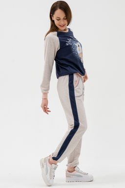 Костюм женский из футера Гамми индиго - Амадэль фото 15