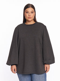 Свитшот с объемными рукавами SV01502MEL22
