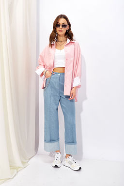 Брюки 4329 (голубой)