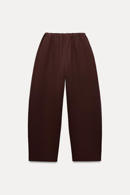 INTERLOCK BALLOON TROUSERS - Zara фото 3