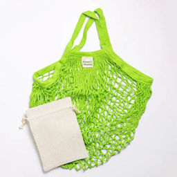 Авоська с -2 мя ручками в комплекте с чехлом-мешочком для удобного хранения - Greenmania фото 7