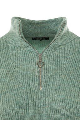 Mint Yumusak Dokulu Fermuarl? Triko Kazak TWOAW20XS0009