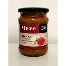 Мезе. Закуска из перца с сыром EcoGreece, ст.банка, 200г