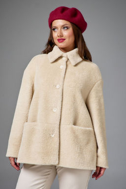 Пальто AVE RARA 1068/1 молочно-кремовый