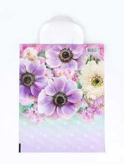 Цена за 25 шт. Пакет Анемона, полиэтиленовый с петлевой ручкой, 35?28 см, 55 мкм