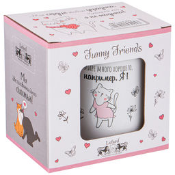 КРУЖКА LEFARD FUNNY FRIENDS 480МЛ  фото 2