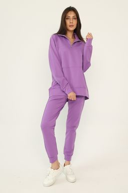 Брюки женские 277L3-15 фиолетовый - Solo mio фото 3