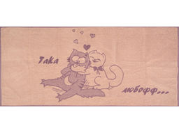 6с102.411ж1 Така любофф (орхидея1) Полотенце махровое 67х150см