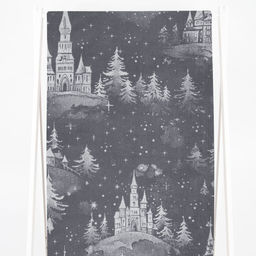 Полотенце махровое 6с102.411ж1 Зимняя сказка(графит5) 67х150см