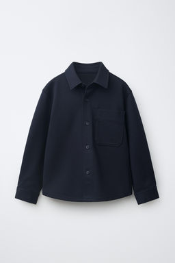 SOBRECAMISA COMFORT BOLSILLO / Marino - Zara фото 3