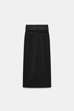 ZW COLLECTION LIMITED EDITION LONG SKIRT WITH CUMMERBUND - Zara фото 4
