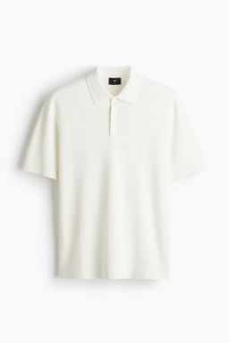 Polo texturizado Slim Fit