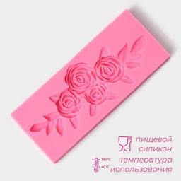 Молд Доляна Желание, силикон, 5?11.5 см, розовый  фото 2