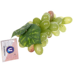 Цена за 2 шт. Муляж "Виноград зеленый" 18см