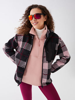 Kap??onlu Uzun Kollu Kad?n Spor Polar H?rka