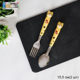 Столовые приборы 2 предмета / YLL-364 /уп 280/