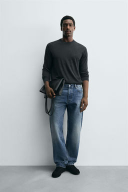 JEANS STRAIGHT FIT / Azul