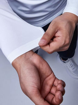Термобелье (верх) утепленное KELME Long Sleeve T-Shirt Mens White