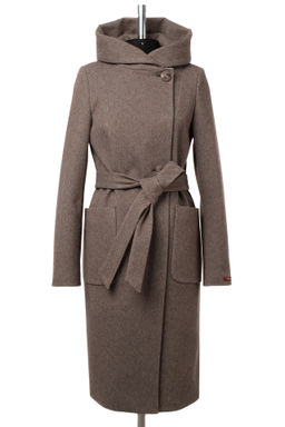 01-10472 Пальто женское демисезонное (пояс)