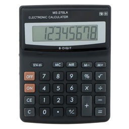 Калькулятор настольный, 8-разрядный, MS - 270LA