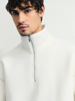 Толстовка на молнии из плотного трикатажа / Zarina  фото 7