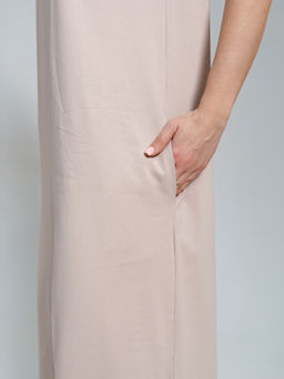 970 Платье-мантия "Бежевый"