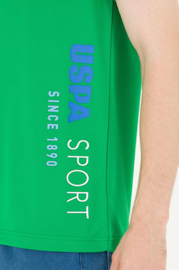 Мужская футболка с круглым вырезом Apple Green - U.s. polo assn фото 21