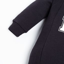 Комбинезон детский Крошка Я Little Boss, рост 68-74 см, цвет чёрный  фото 3