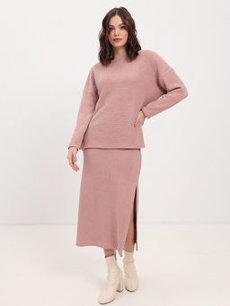 Джемпер женский KATHARINA KROSS KK-JP-0020Kn-брусничный  фото 2