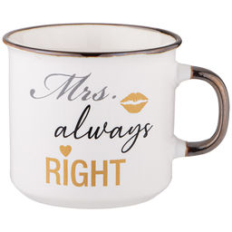 КРУЖКА MRS. ALWAYS RIGHT 280 МЛ