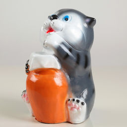 Копилка Кот с крынкой (230*180мм) арт. 306