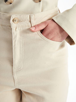 Slim Mom Kad?n Jean Pantolon