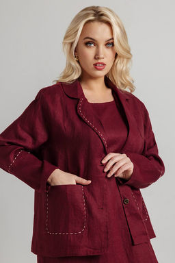 Жакет женский Ж91029/02/Винный