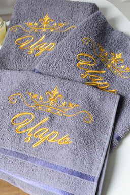 14418/2 Царь полотенце махровое плотность 350гр