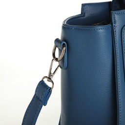 Сумка женская тоут, на молнии, цвет синий - Simaland фото 5